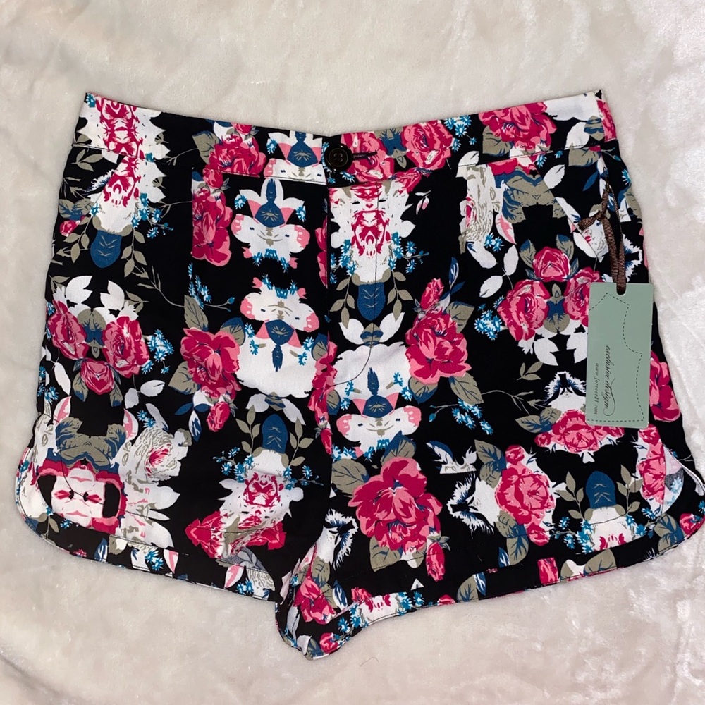 Forever 21 Exclusive High-waisted Mini Shorts